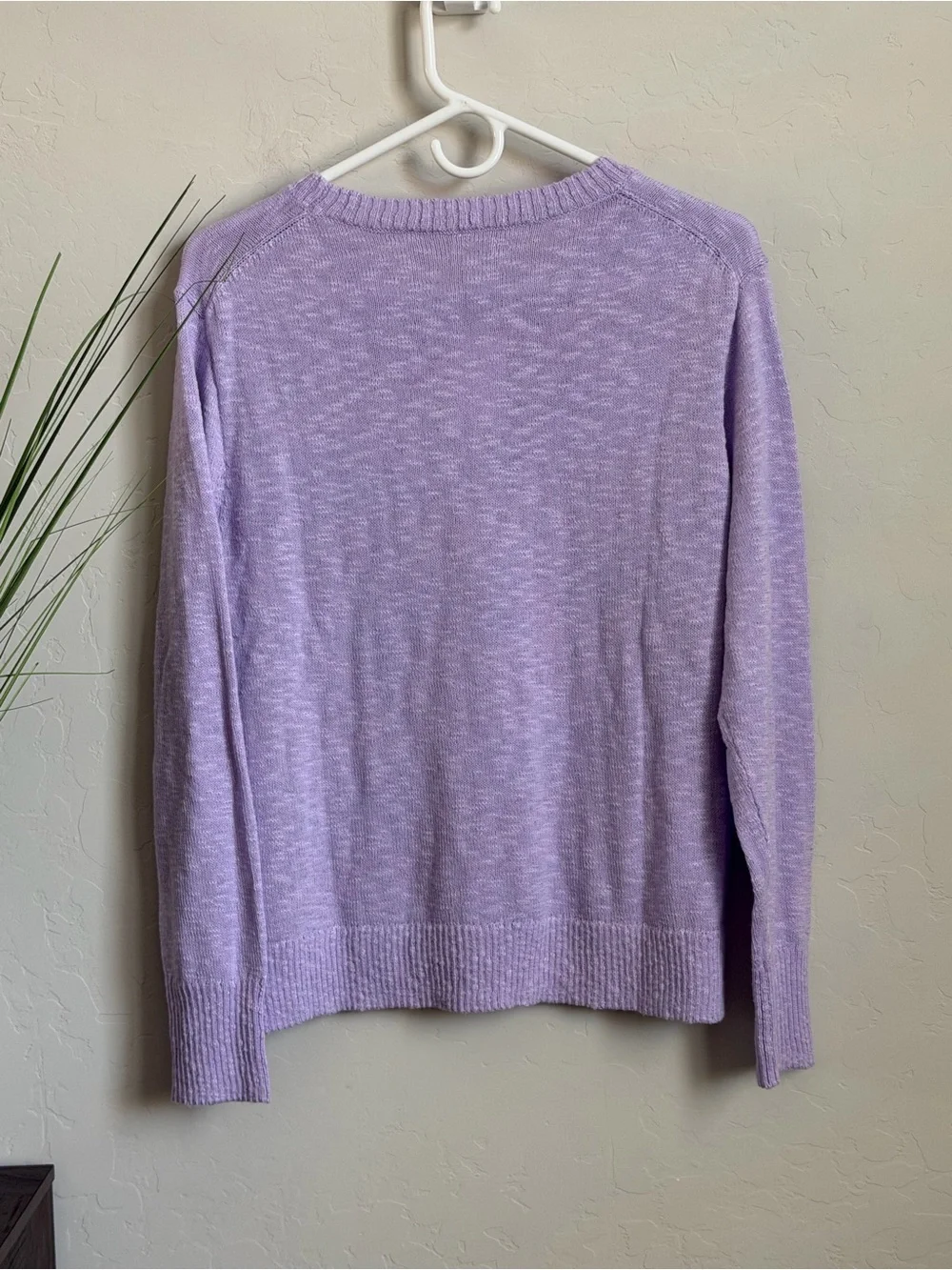 J.Crew Factory Lightweight Crewneck Sweater Lavender Heather Size Small NWT